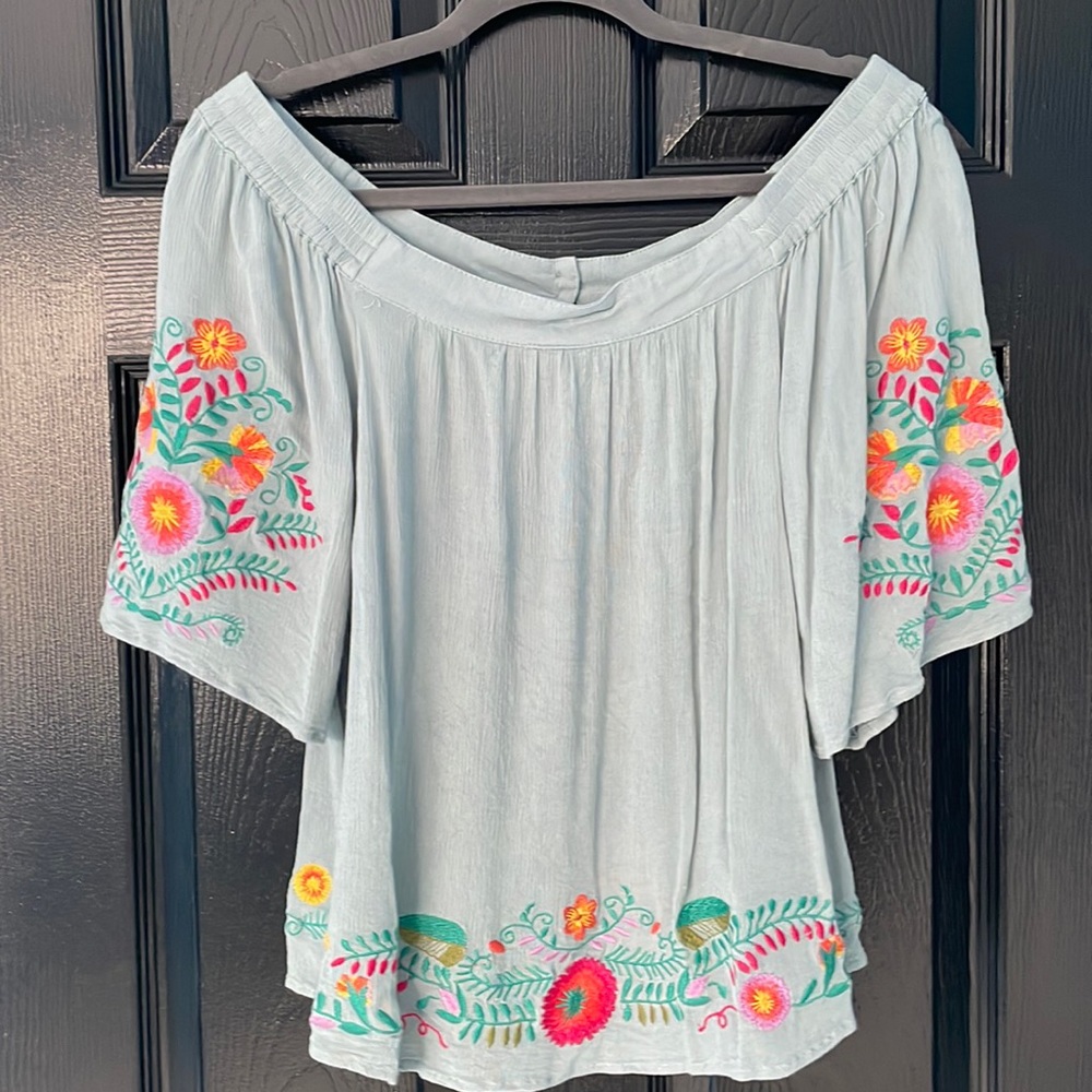 Off the shoulder top